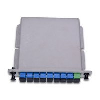 1x8 CWDM PLC Splitter lgx Optic_Fiber_Patch_Cord FTTH GPON EPON OLT Fiber Optic Equipment