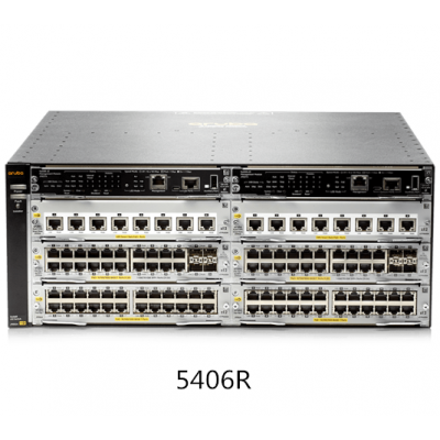 Aruba 5400R Series Multi-gig ports with HPE Smart Rate 5406R 5412R network switches